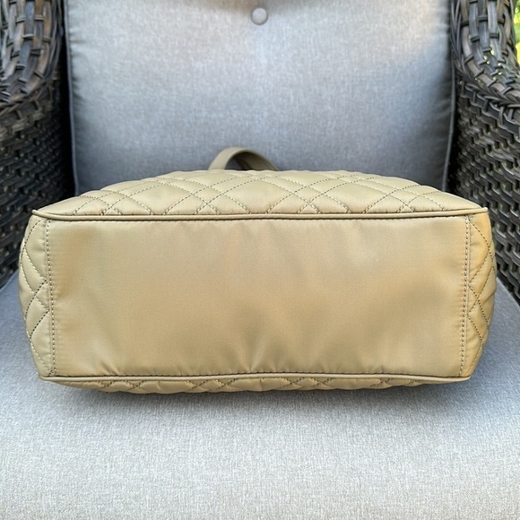 Calvin Klein Quilted Tote - Olive Green - Picture 11 of 16